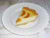 Cheesecake dengan peach "Tersenyum matahari"