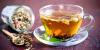 Cara menormalkan gula, untuk menyingkirkan sakit maag, gastritis dengan bantuan teh