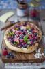 Pizza blueberry manis untuk musim panas: resep langkah demi langkah